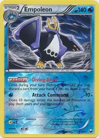 Dark Explorers Empoleon #29/108 reverse holo